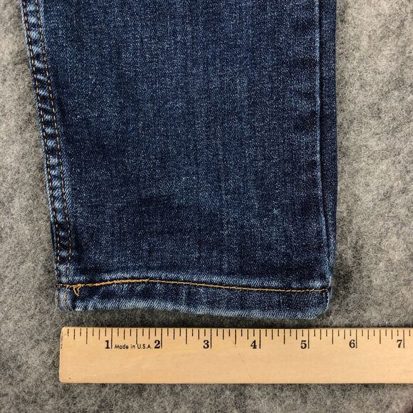Levis 512 Jeans Mens 30x30 (30x28)* Blue Slim Tapered Medium Wash Cotton Stretch - Picture 11 of 12